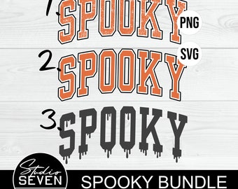 Spooky Svg, Png, Fall Vibes PNG, Fall PNG, Varsity Design, Retro Fall Png, Vintage, Pumpkin Season, Digital download, Sublimation