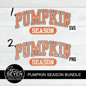 Pumpkin Season Png, SVG, Fall Vibes PNG, Fall PNG, Varsity Design, Retro Fall Png, vintage, Pumpkin Season, Pobieranie cyfrowe, Sublimacja