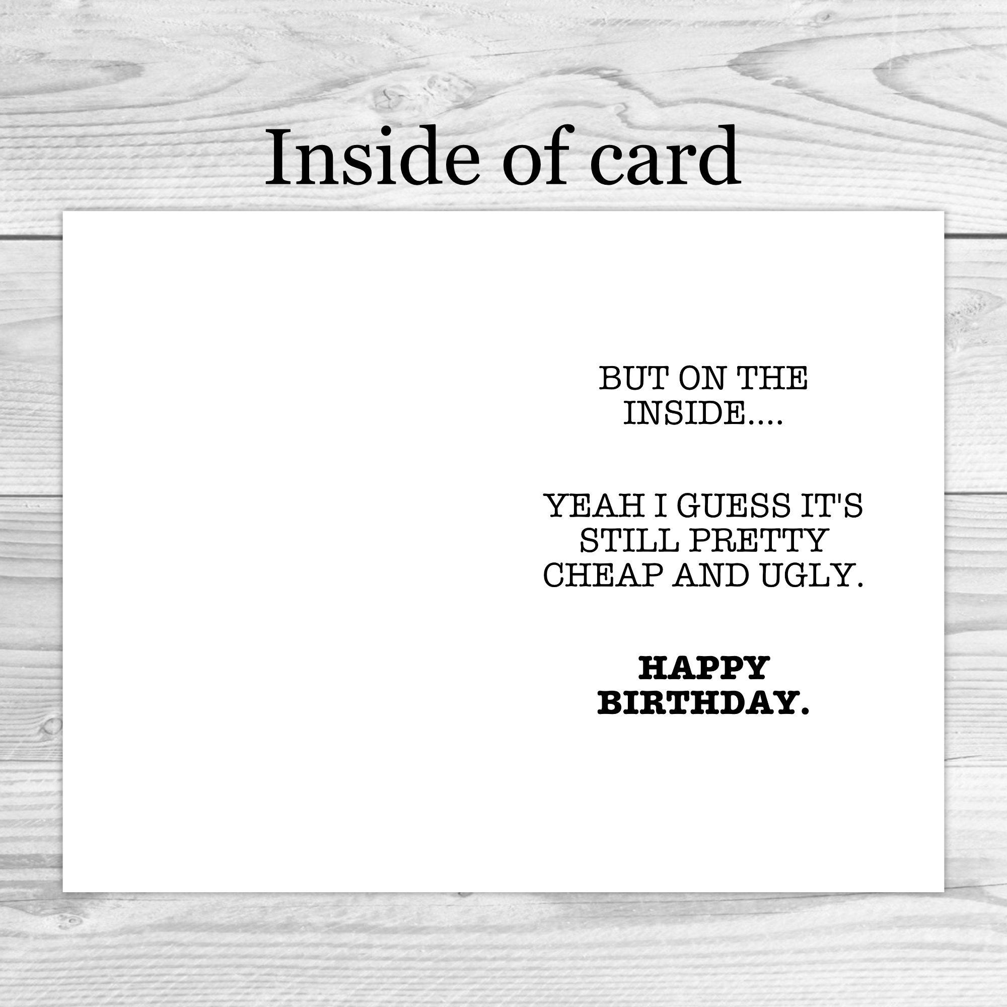Printable Happy Birthday Card Funny Instant Download Happy - Etsy