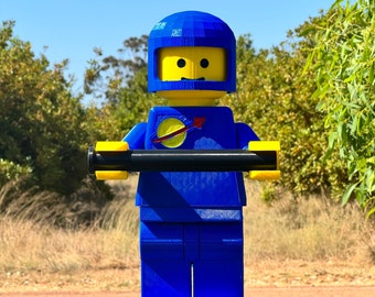 Lego Spaceman Toilet paper holder