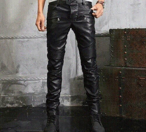 Leather Biker Pants  Drifter