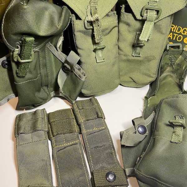 Canadian 82 pattern rig/load bearing vest accessories