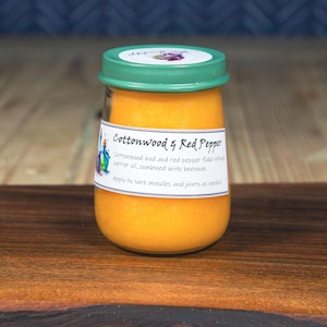 Handcrafted Warming Cottonwood Bud Salve: Natural Herbal Remedy