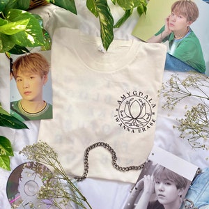 BTS Ivory Agust D Yoongi Suga Amygdala K-pop T-shirt