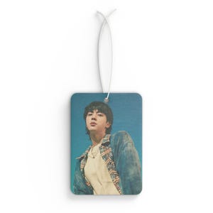 BTS Kim Seokjin Jin K-pop Car Air Freshener-Kpop Inspired Auto Accessory, Army Gift, Cute BTS Merch, Jin Fan Gift, Korean Pop Decor