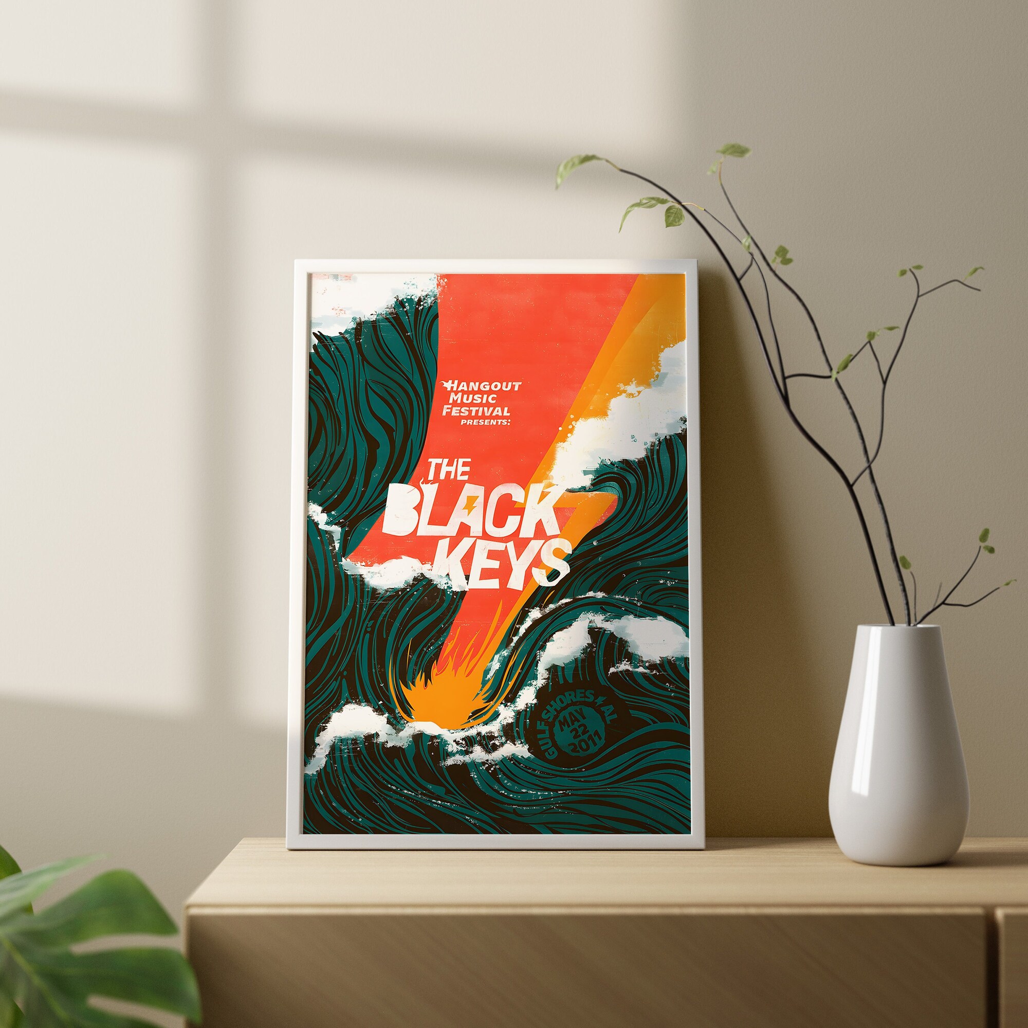 The Black Keys Album Poster / Room Decor / Music Decor