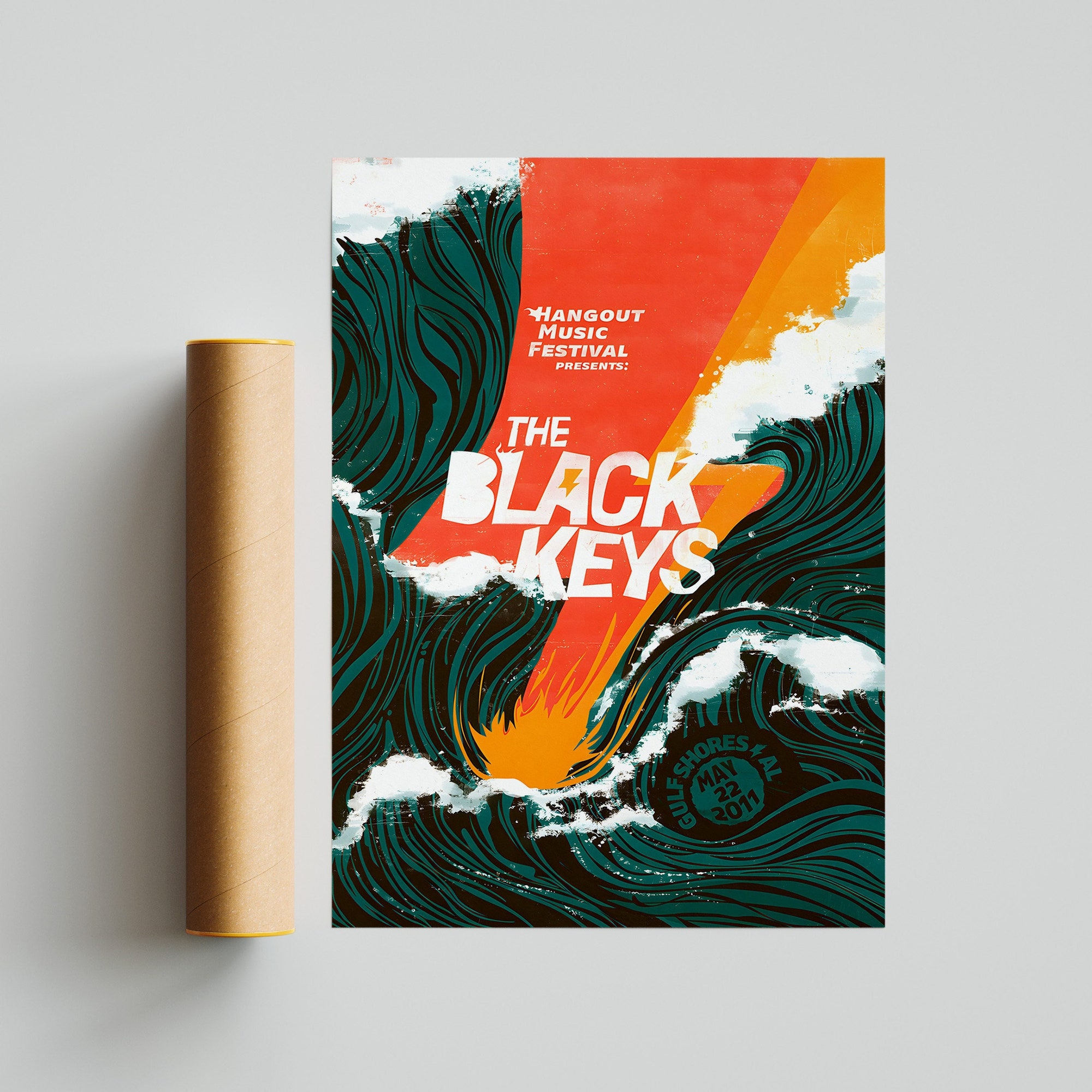 The Black Keys Album Poster / Room Decor / Music Decor