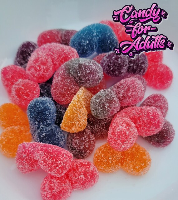 Sugared Boob Gummy Candy for Adults CUSTOM FLAVOR Pack Fun Etsy