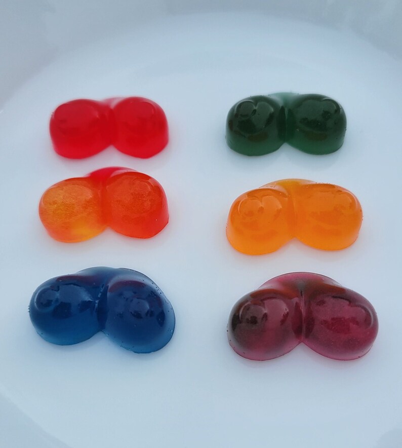 Boob Gummy Candy for Adults CUSTOM FLAVOR Pack Fun Etsy