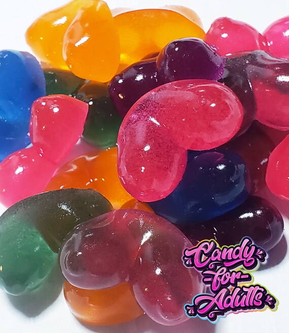 Boob Gummy Candy for Adults CUSTOM FLAVOR Pack Fun Etsy