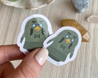 Cute Brewster Gyroid ACNH Inspired Sticker | High-quality waterproof vinyl sticker paper with matte or glossy finish