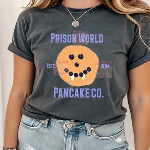 Prison World Pancake Co., PNG, Diarios de vampiros, Prison World, PNG, Damon Pancake, PNG, Vampiro, Diseños de sublimación, Diseños DTF