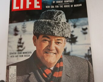 Life Magazine 12 janvier 1959 Sénateur du Minnesota