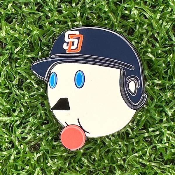 San Diego padres Jack in the box enamel pin