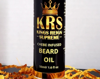 Herbal Infused Beard Care Oil w/ Chebe