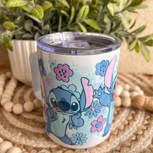 Mug Stitch Disney Flower Céramique - Lilo & Stitch sur Logeekdesign