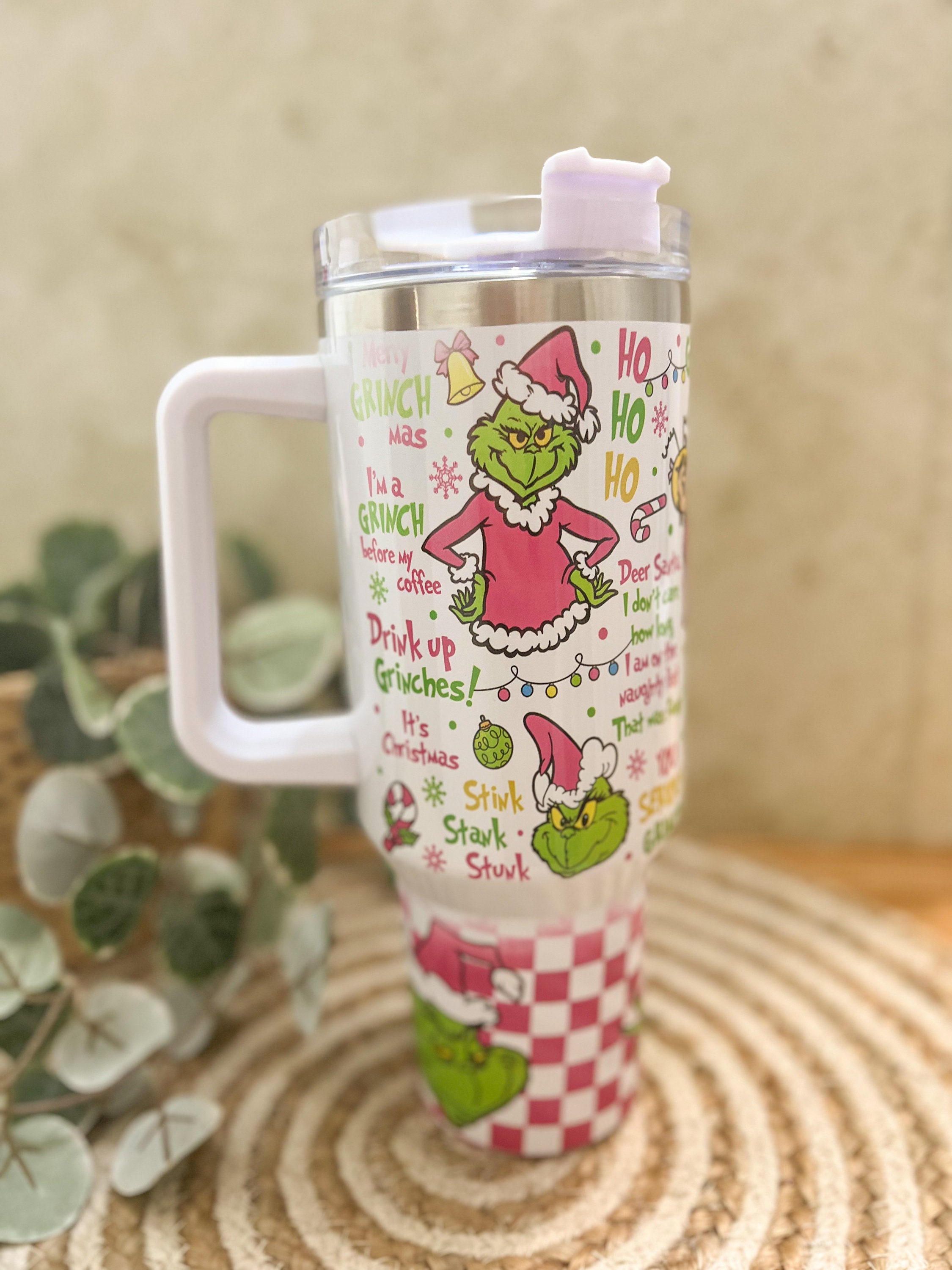 Thats It Im Not Going 40oz Tumbler Grinch Stanley Quencher - The best gifts  are made with Love