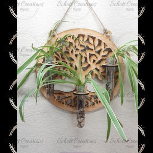 Full of Life Propagation Station File, Wall Hang, File Only!