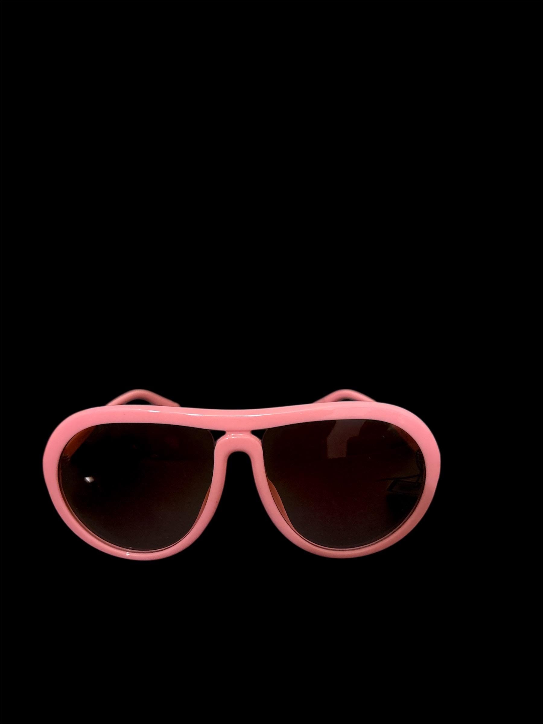 ピンクのラウンドフレームサングラス - Etsy 日本