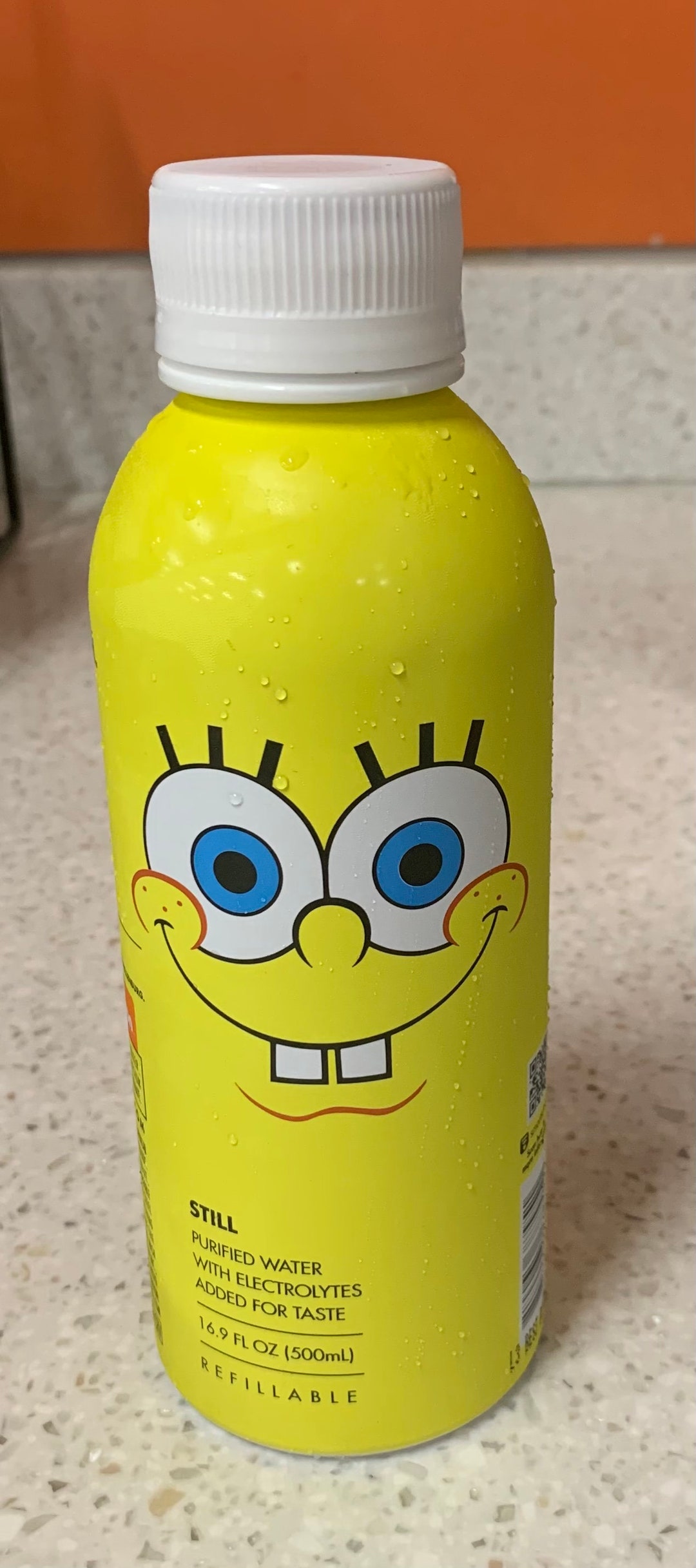 Custom Spongebob Bottle  Spongebob, Spongebob birthday, Spongebob water