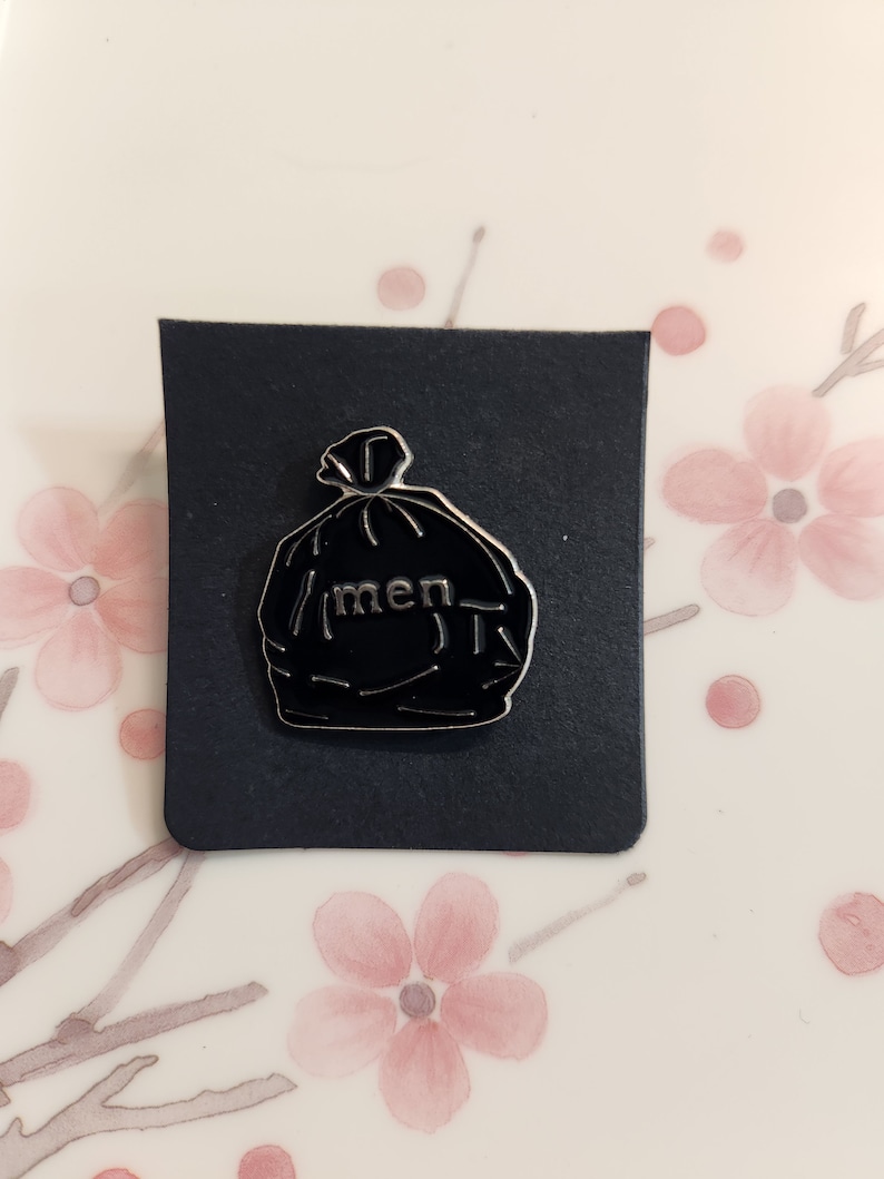 Tarsh Pin Trash Talker Pin | Funny Pin Enamel Pin Trashman Quirky Accessories - Etsy