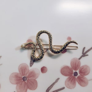 Snake Barrette Clip