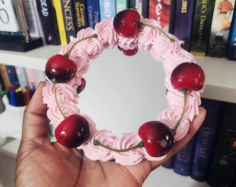 Fake Cake Themed Mirror | Dessert Themed Wall Accessories