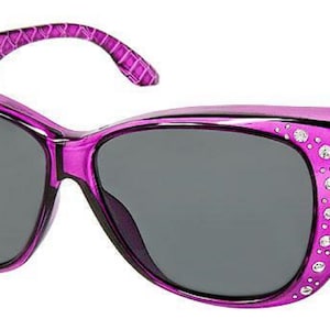 Polarized Sunglasses Wear to Cover Over Prescription Glasses UV Protection