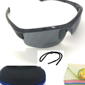 Bifocale sport wrap zonnebril leesbril zonnelezer voor mannen vrouwen 100% UV-lens TR90 fietsen vissen golfen