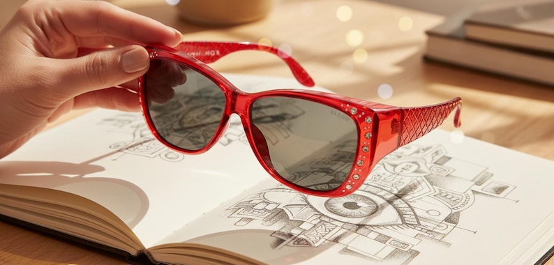 Polarized Sunglasses Wear to Cover Over Prescription Glasses UV Protection image 13