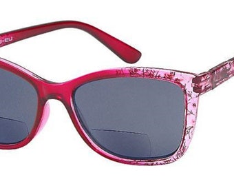 Gafas de sol bifocales: gafas de sol de lectura de moda, gafas de lectura de moda para mujeres