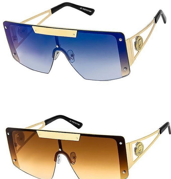 Kodilin 3 Pacco Occhiali da Lettura Vintage Oversize Square Frame Grande Retrò Quadrati Rettangolar Anti Luce Blu per Donna Cerniera a molla Nero Leo Arancione 1.0