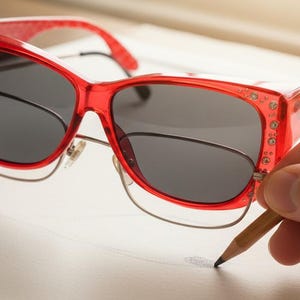 Polarized Sunglasses Wear to Cover Over Prescription Glasses UV Protection image 12