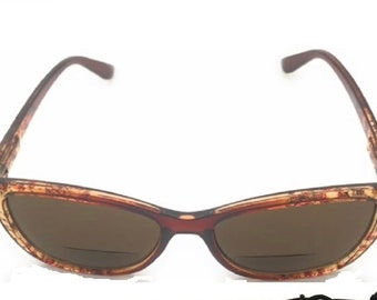 Womens Bifocal Sun Reader Sunglasses Fashion Trendy Readers Reading Glasses
