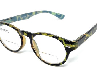 Gafas de lectura bifocales para mujer, estilo Wayfarer, lentes antirayaduras