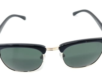 Polarized Sunglasses: Semi-Rimless Retro Driving Sun Glasses