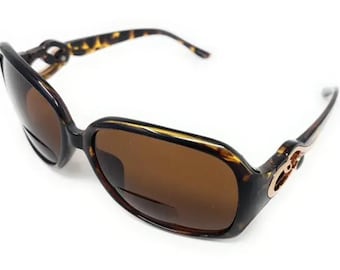 Óculos de sol bifocais para leitura para mulheres, óculos de sol da moda com proteção UV400