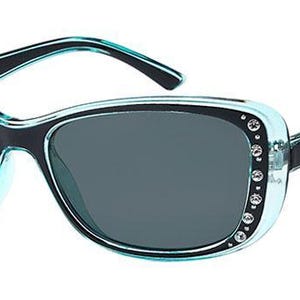 Polarized Sunglasses for Women, Rhinestone Women Sunglasses UV400 Protection for Driving/Fishing/Shopping