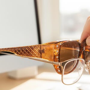 Polarized Sunglasses Wear to Cover Over Prescription Glasses UV Protection image 1