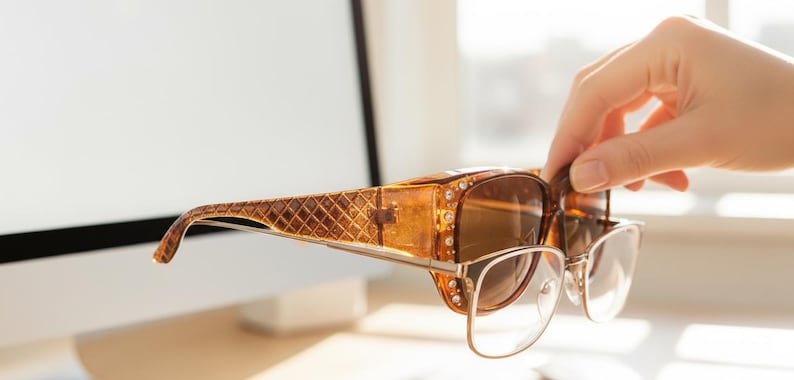 Polarized Sunglasses Wear to Cover Over Prescription Glasses UV Protection image 1