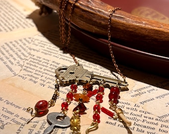 Schlüssel Charm Halskette