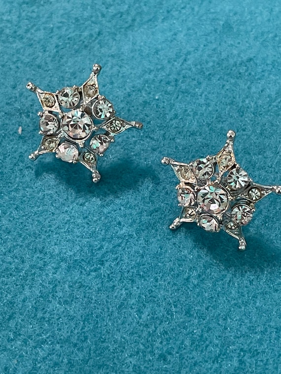 Vintage Coro Starburst Earrings