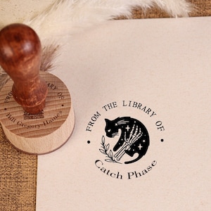 TIMBRE EX LIBRIS, Exlibris, Timbre Ex Libris, Timbre Exlibris, Timbre Exlibris pour livres, Timbre Ex Libris pour livres, Cadeau Ex Libris image 1