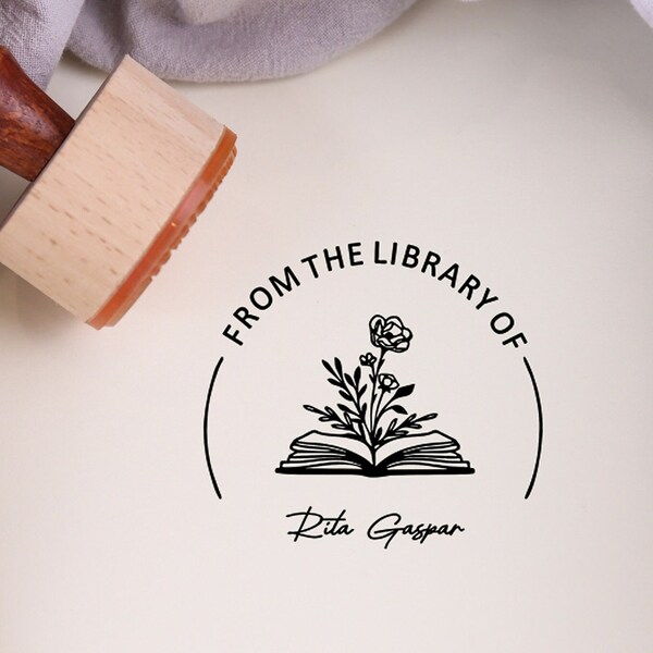Personalized Book Stamps Etsy Australia