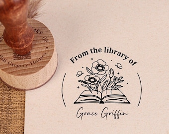 EX LIBRIS STAMP, Exlibris, Ex Libris Stamp, Exlibris Stamp, Exlibris Stamp for books, Ex Libris Stamp for books, Ex Libris Gift