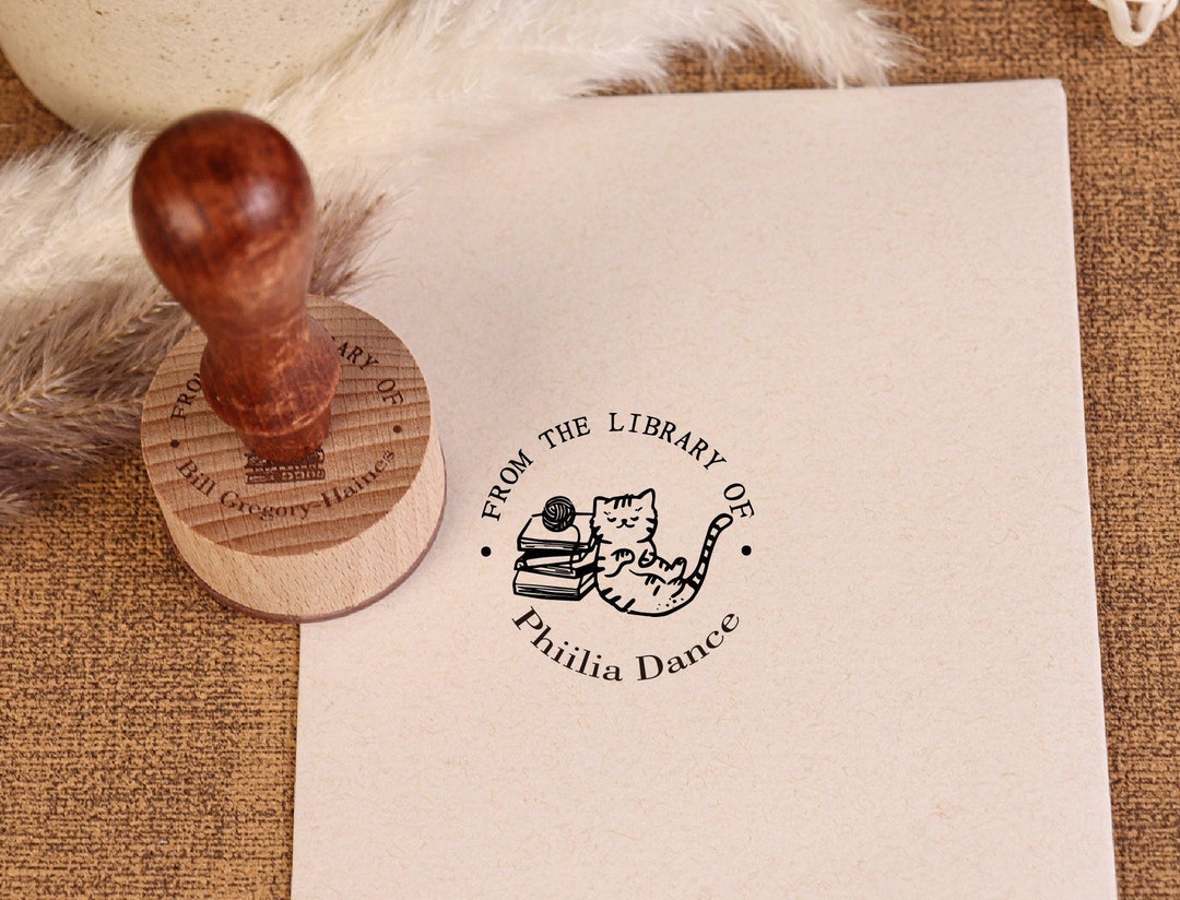 Ex Library From the Library of Stamp, Exlibris, Ex Libris Stamp, Exlibris Stamp ...