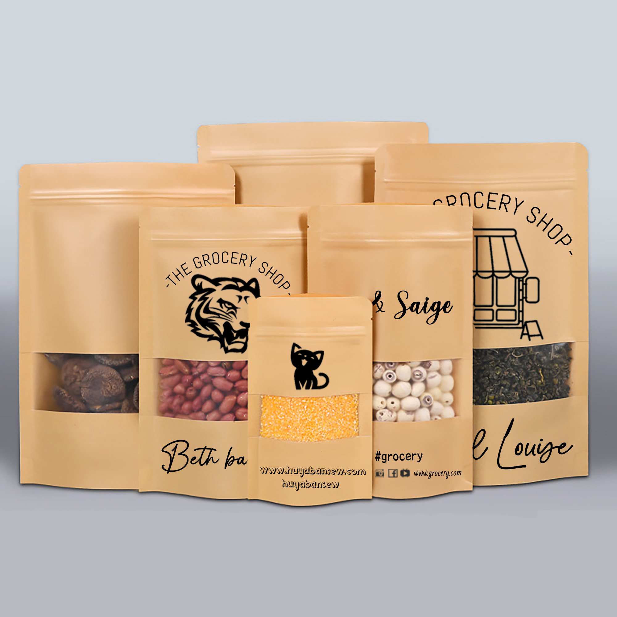 Heat Seal Bags - Food Grade Sealable Packaging- Copious Bags