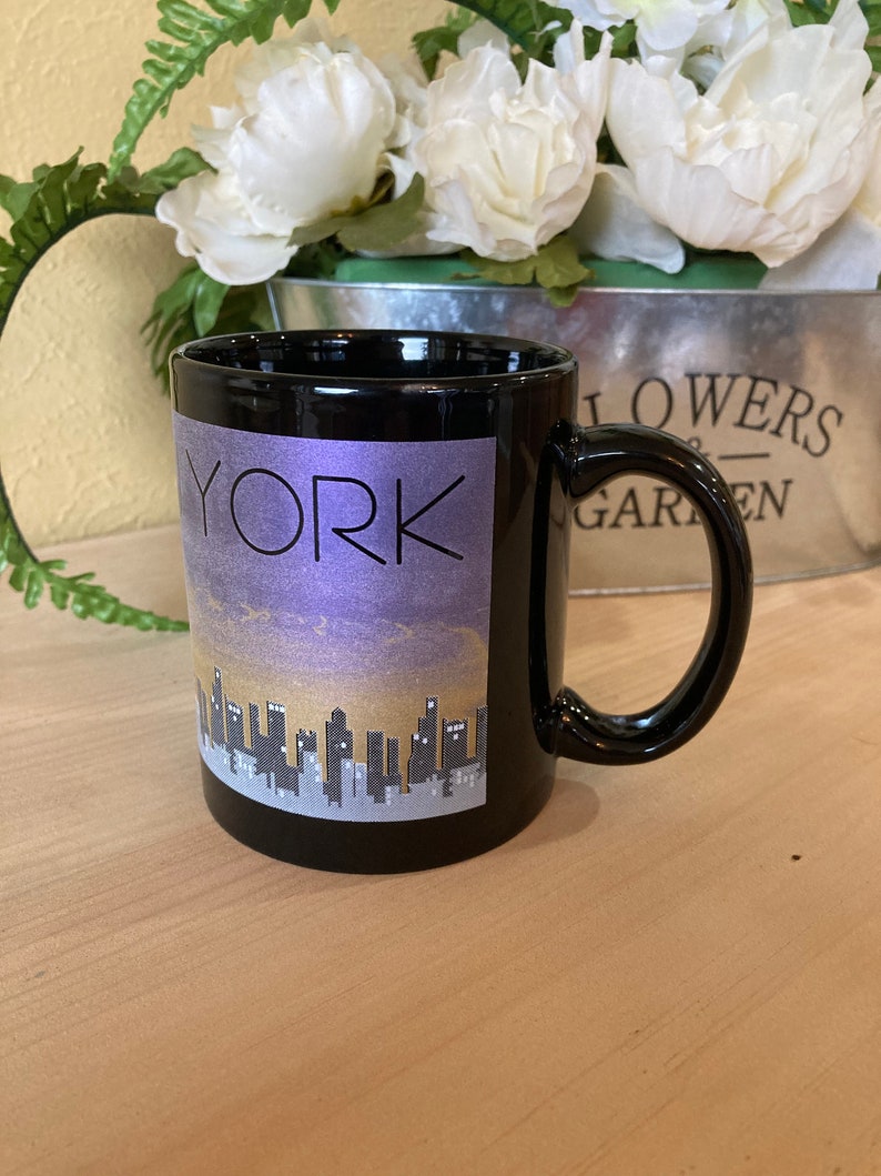 Vintage New York Coffee Mug Etsy