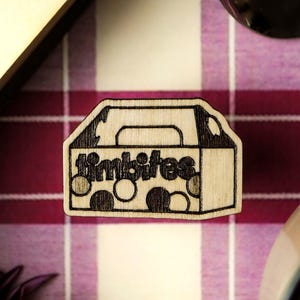 Tim Horton's Inspired Timbites | Dessert Donut | Coffee Treat | Wooden Laser Engraved | Collectable