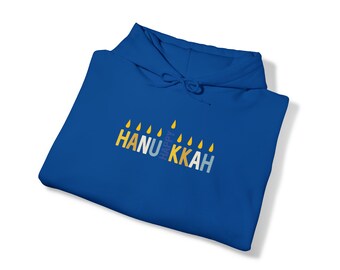 Hanukkah Hoodie | Happy Hanukkah | Hanukkah Gift | Jewish Hoodie | Hanukkah Sweatshirt | Hanukkah Sweater | Custom Hoodie | Jewish Sweater
